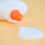 Glue. White, sticky, liquid glue